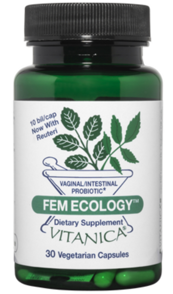 Fem Ecology (30 Caps) Women's Probiotic formula for Urogenital Health