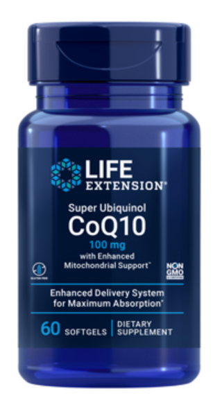 CoQ10 100 mg (60 Softgels) Super Ubiquinol