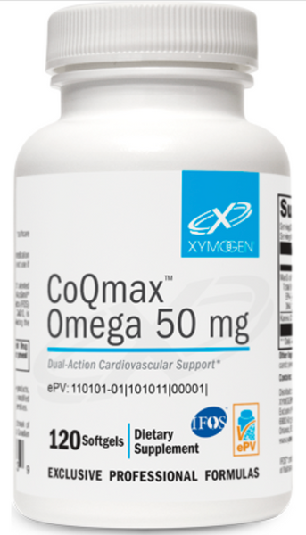 CoQmax™ Omega 50 mg 120 Softgels