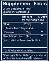 GABA with L-Theanine 1.7 fl oz Liposomal GABA with L-Theanine
