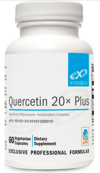 Quercetin 20× Plus (60 Caps) Quercetin Phytosome−Antioxidant Complex